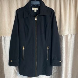 Michael Kors Black Zip Coat SMALL